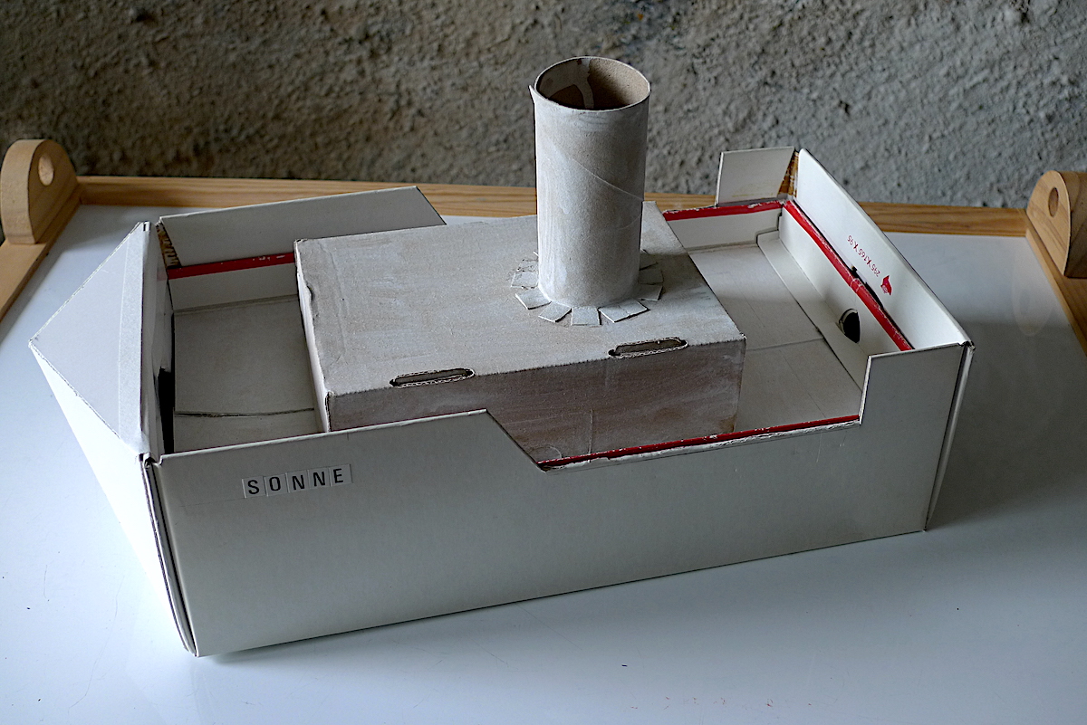 Forschungsschiff Rohbau